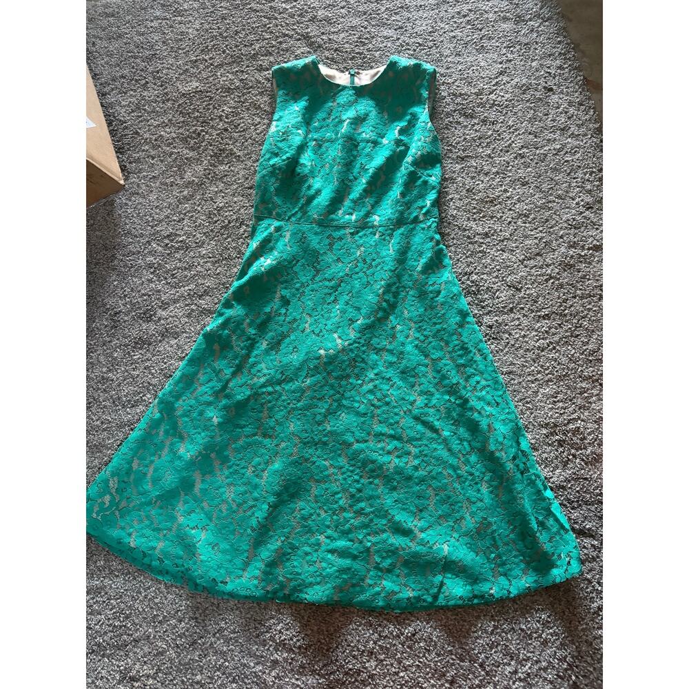 Eliza womens 4 lacey sleeveless dress